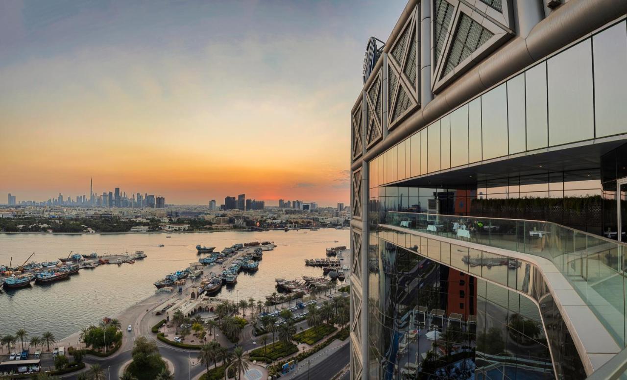 Al Bandar Rotana - Dubai Creek Hotel Exterior photo View of the Dubai Marina from the Address